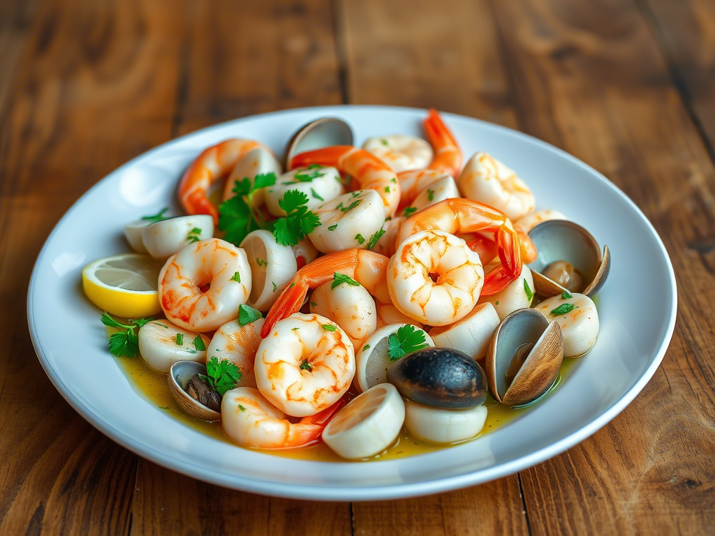 Plato rico en zinc para mejorar la testosterona